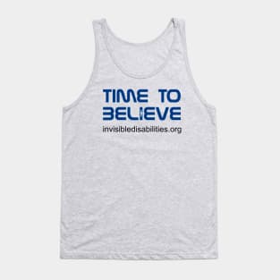 Time to Believe! With Back Print Tank Top